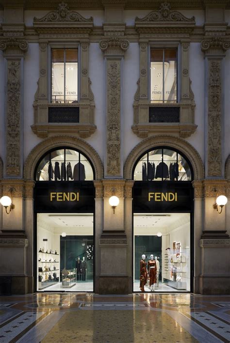 fendi emanuele|Fendi Opens New Milan Boutique in Galleria Vittorio Emanuele II.